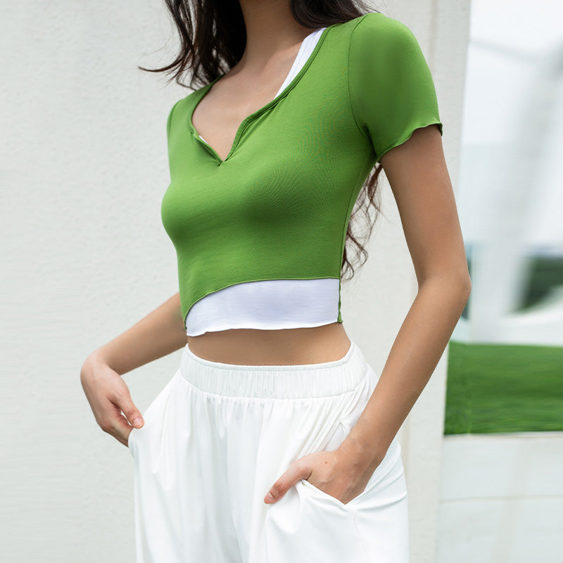 La Nikar Summer Collection-Sweat sports short sleeves