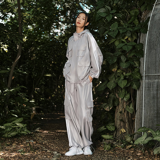 La Nika Waterproof And Windproof Woven Hooded Sports Jacket