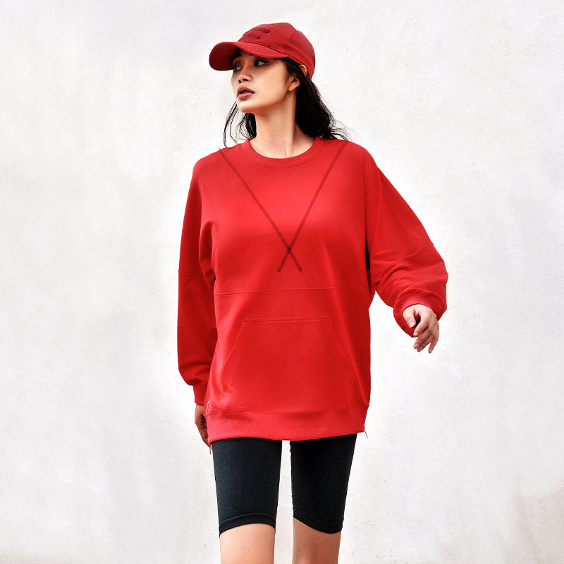 La Nikar mid-length casual sports sweatshirt