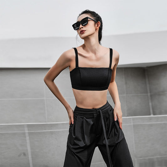 La Nikar spring and fall straight-legged, wide-legged pants