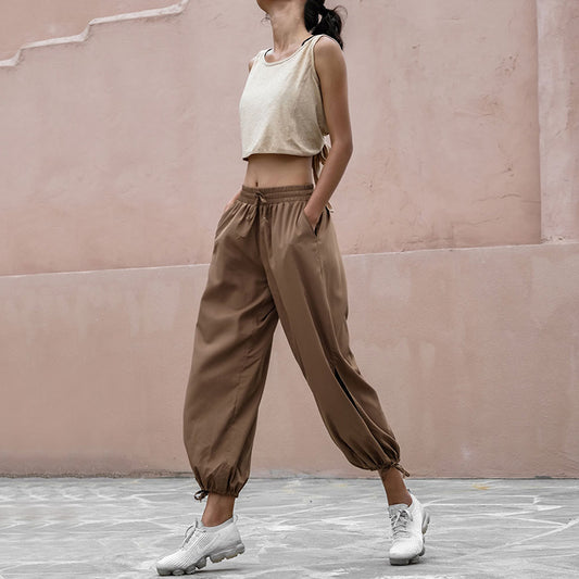 La Nikar American quick-drying breathable yoga fitness pants