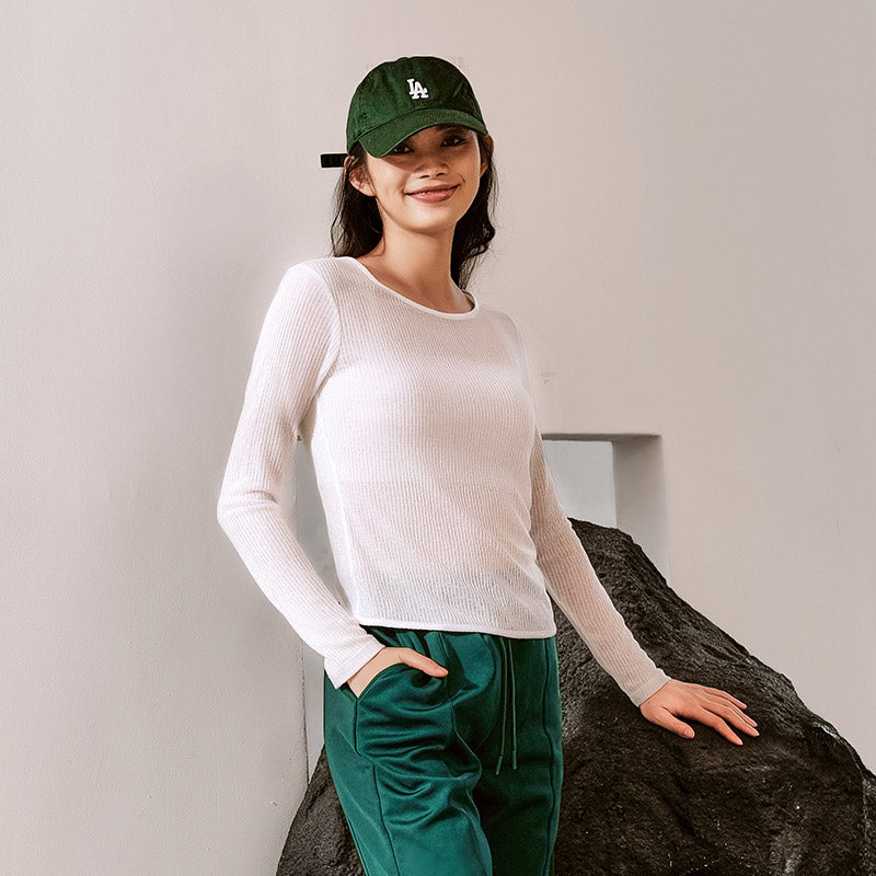 La Nikar fall and winter stretch fitness yoga long-sleeved T-shirt
