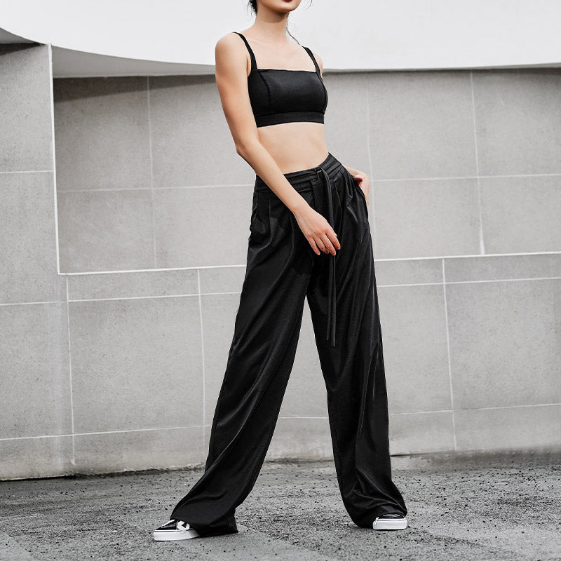 La Nikar spring and fall straight-legged, wide-legged pants