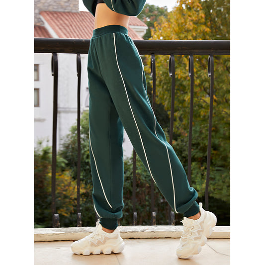 La Nikar Fall And Winter Hooded Casual Running Fitness Pants