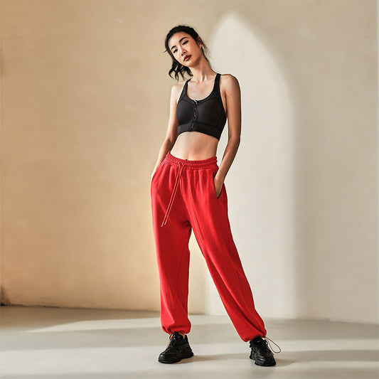 La Nikar Front Zipper Running Professional Fitness Sports Underwear - Anti-Shock Anti-Sag