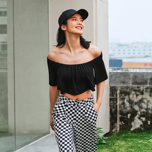 La Nikar one-shoulder sexy sports Strapless