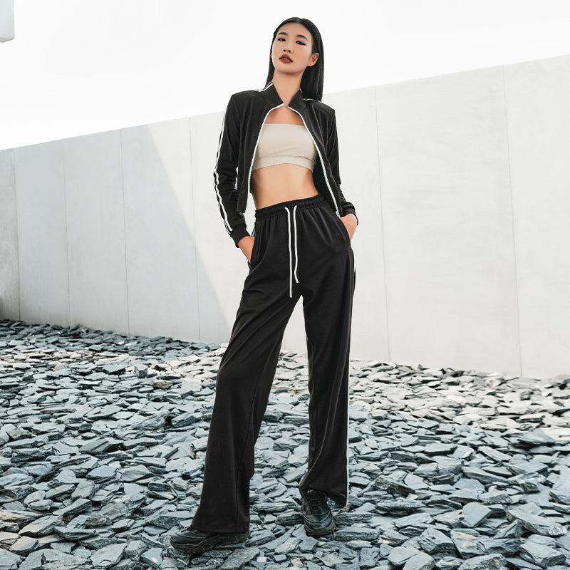 La Nikar Brushed Casual Loose Sport Pants