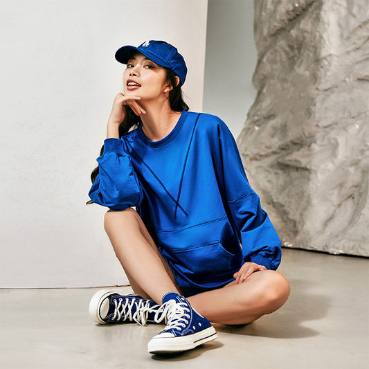 La Nikar mid-length casual sports sweatshirt