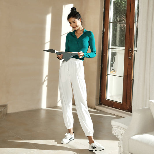 La Nikar Gym Training Stand Collar Bodysuit Stretch Yoga Wear