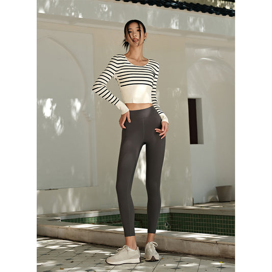 La Nikar Yoga Running High Waist Lifting Hip Tight Professional Sports Pants