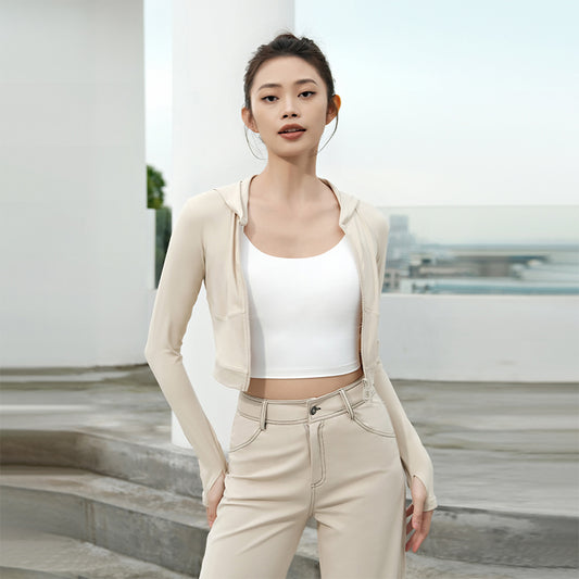 La Nikar Outdoor Running Training Sports Tops - Slim And Thin Yoga Clothing