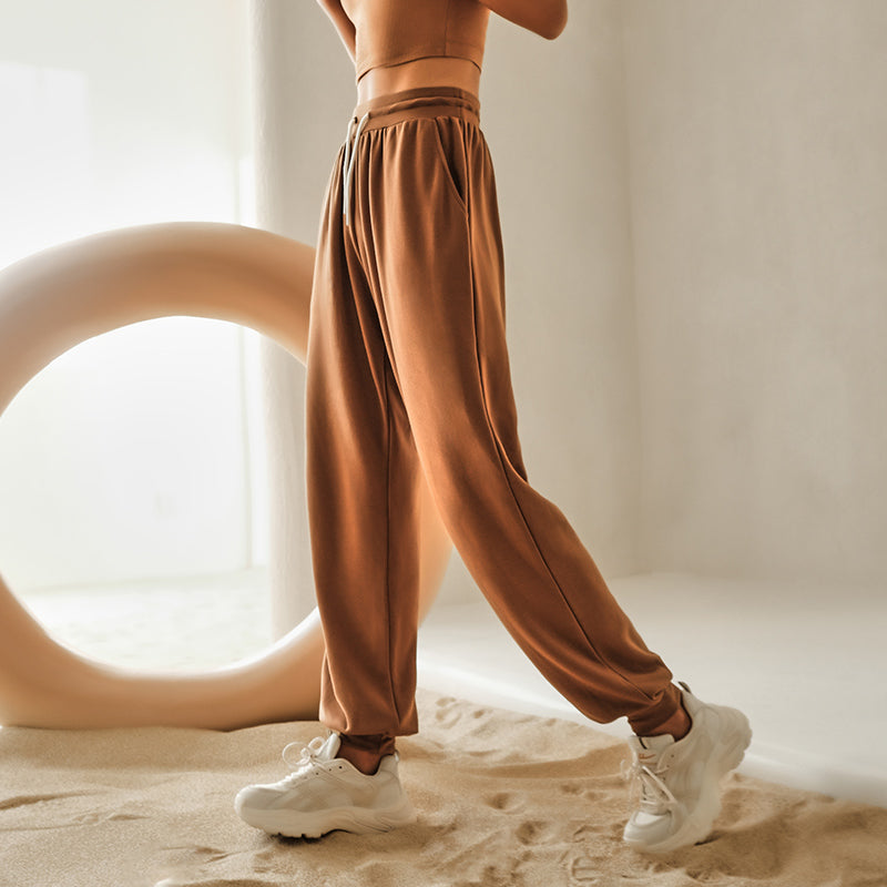 La Nikar loose-fitting drawstring sweatpants