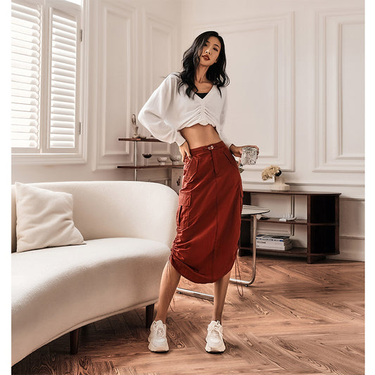 La Nikar Woven Sports Half Skirt