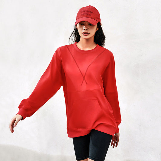 La Nikar mid-length casual sports sweatshirt