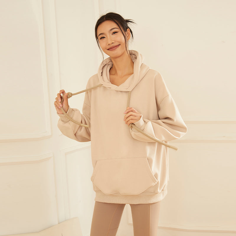 La Nikar American Vintage Hooded Sweatshirt - Thickened Fall And Winter Oversize