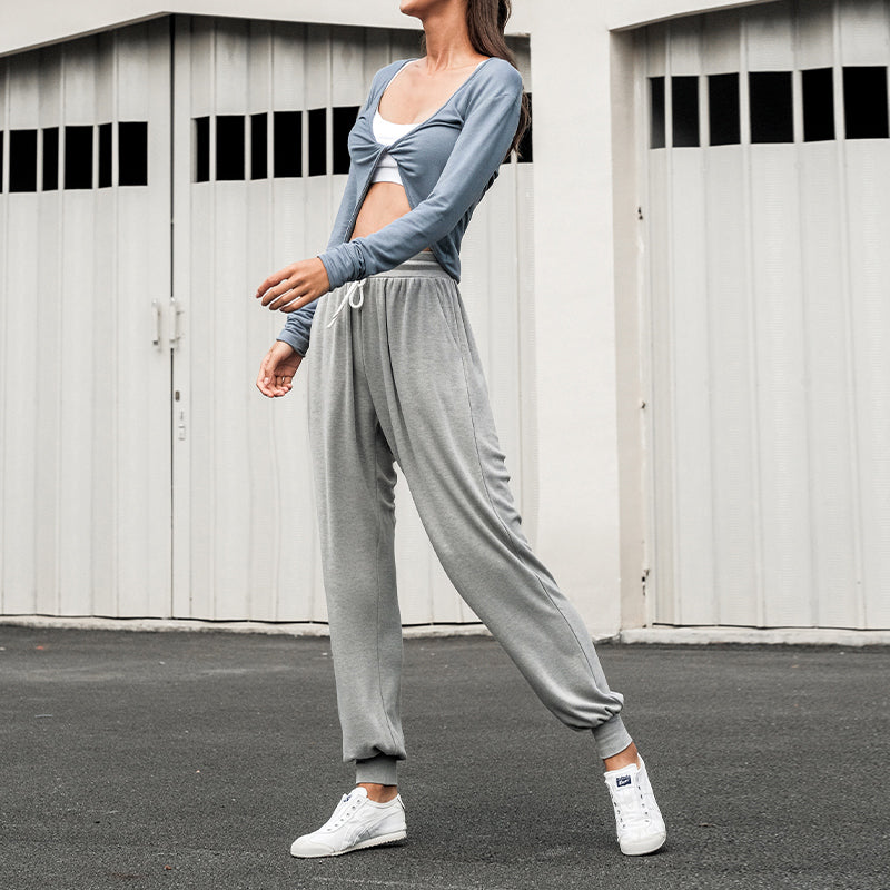 La Nikar loose-fitting drawstring sweatpants