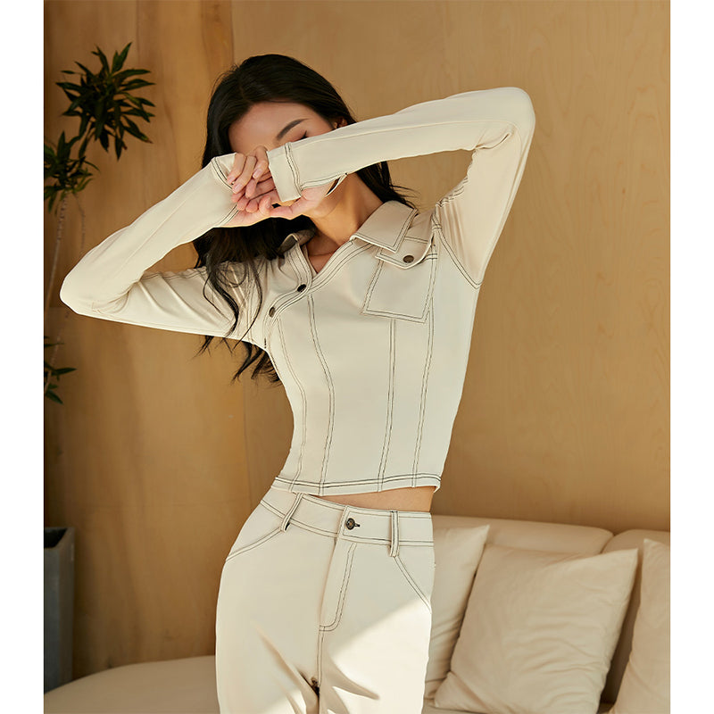 La Nikar New Fitness Clothing Long-sleeved