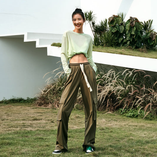 La Nikar Brushed Casual Loose Workwear Sweatpants with Large Pockets