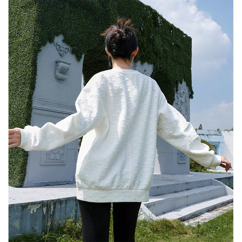 La Nikar Space Cotton Jacquard Sports Sweatshirt