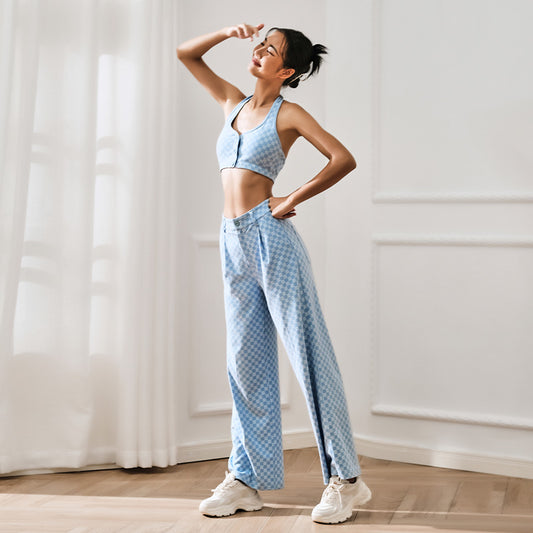 La Nikar Checkerboard Sport Pants