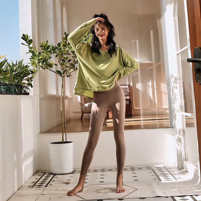 La Nikar loose V-neck sweatshirt