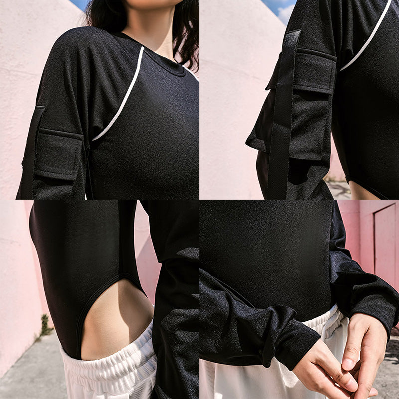 La Nikar Long Sleeve Quick Dry, Outdoor Leisure Fitness Yoga Clothing
