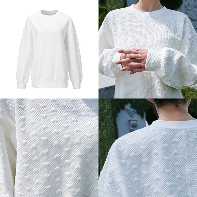 La Nikar Space Cotton Jacquard Sports Sweatshirt