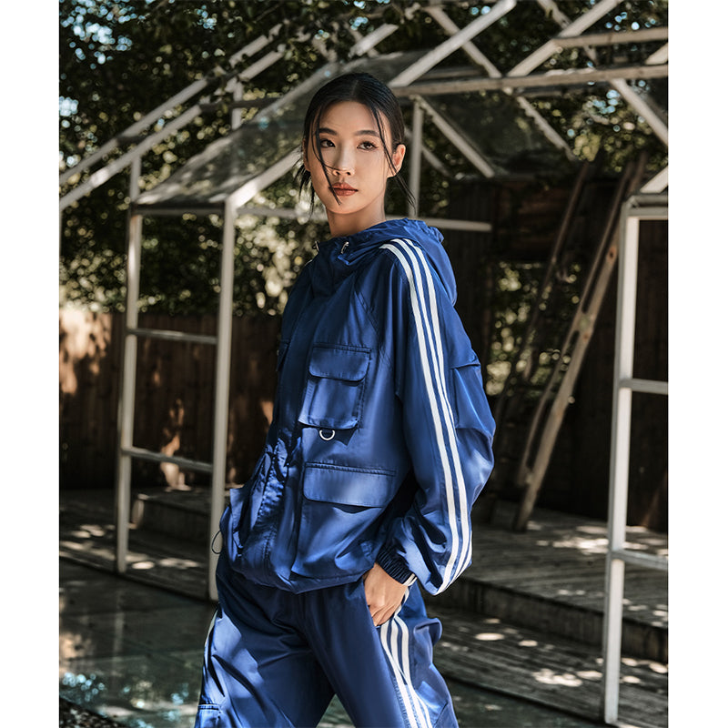 La Nika Waterproof And Windproof Woven Hooded Sports Jacket
