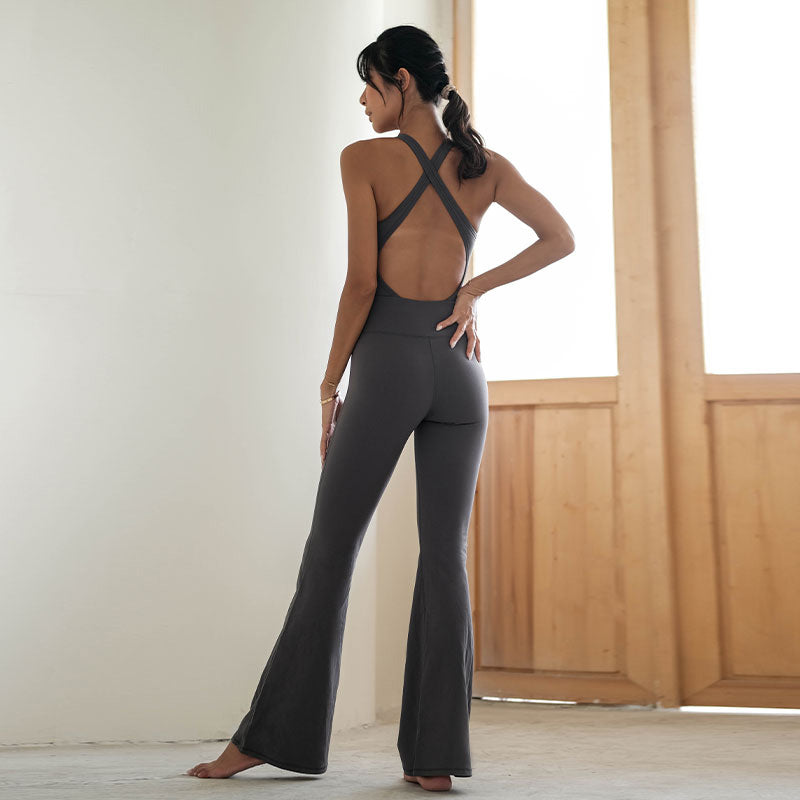La Nikar One Piece Tight Slim Professional Dance Yoga Fitness Set