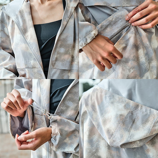 La Nikar Windproof Hooded Windbreaker - Casual and Versatile Jacket