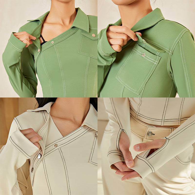 La Nikar New Fitness Clothing Long-sleeved