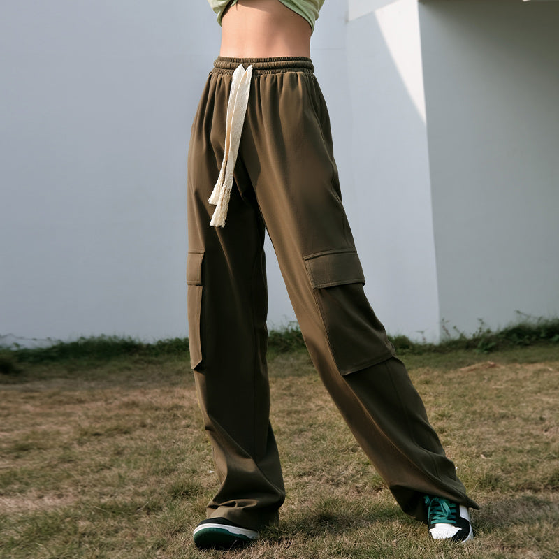 La Nikar Brushed Casual Loose Workwear Sweatpants with Large Pockets