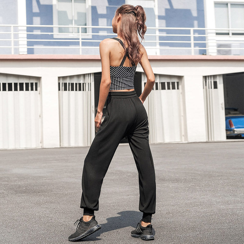 La Nikar loose-fitting drawstring sweatpants