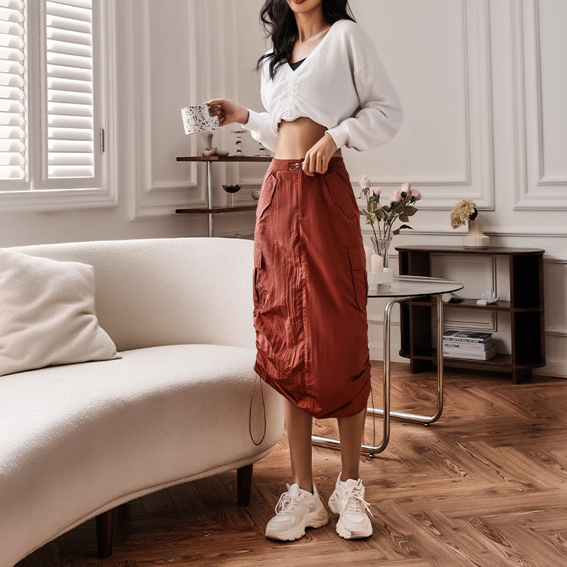 La Nikar Woven Sports Half Skirt