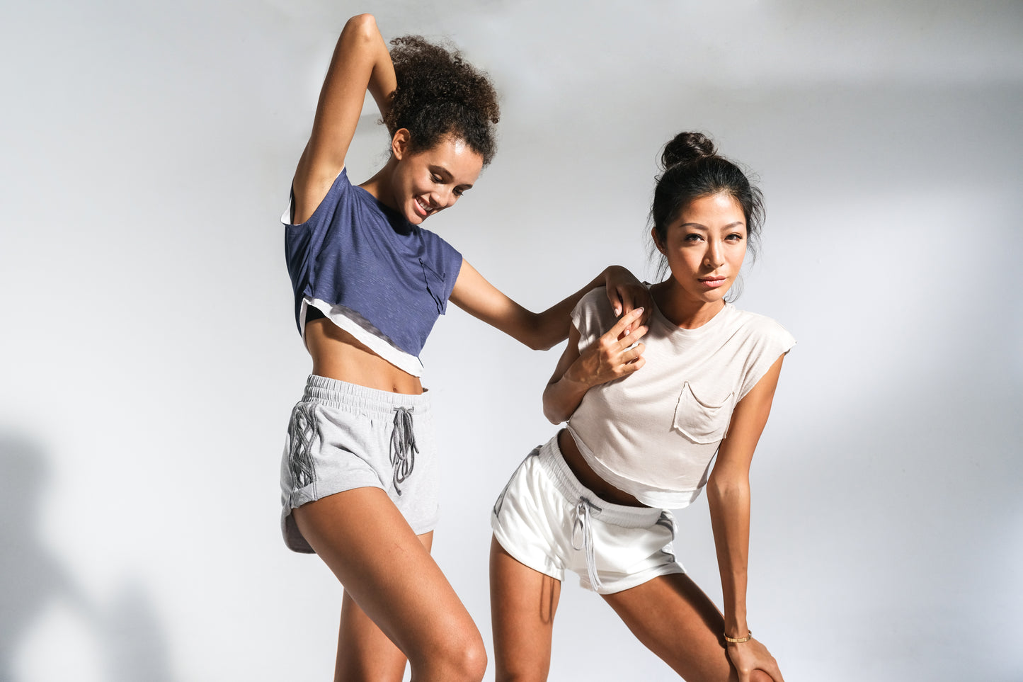 S0231 Loose Lounge Crop Top