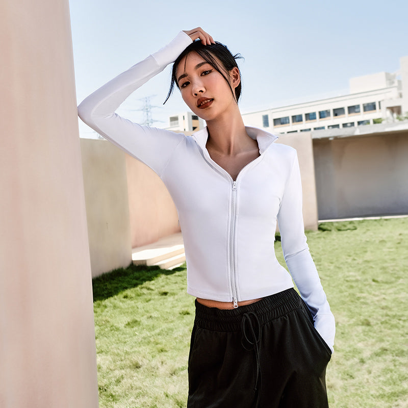 La Nikar stand-up sports jacket with collar