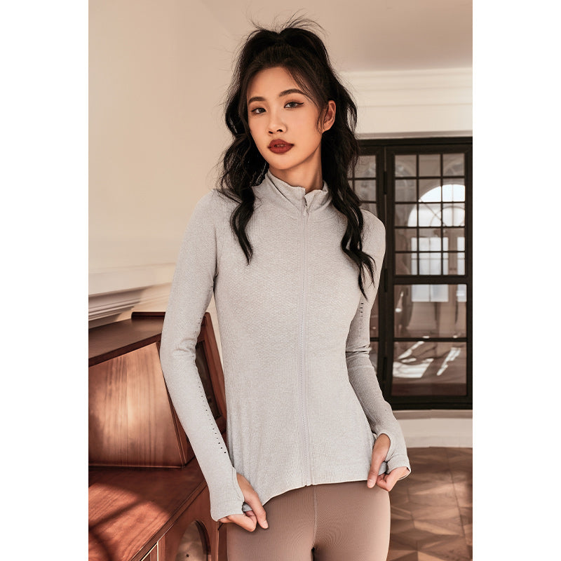 LaNikar Long Sleeve Top, Slim Fit Sport Coat