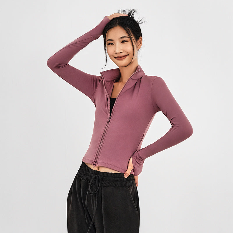 La Nikar stand-up sports jacket with collar