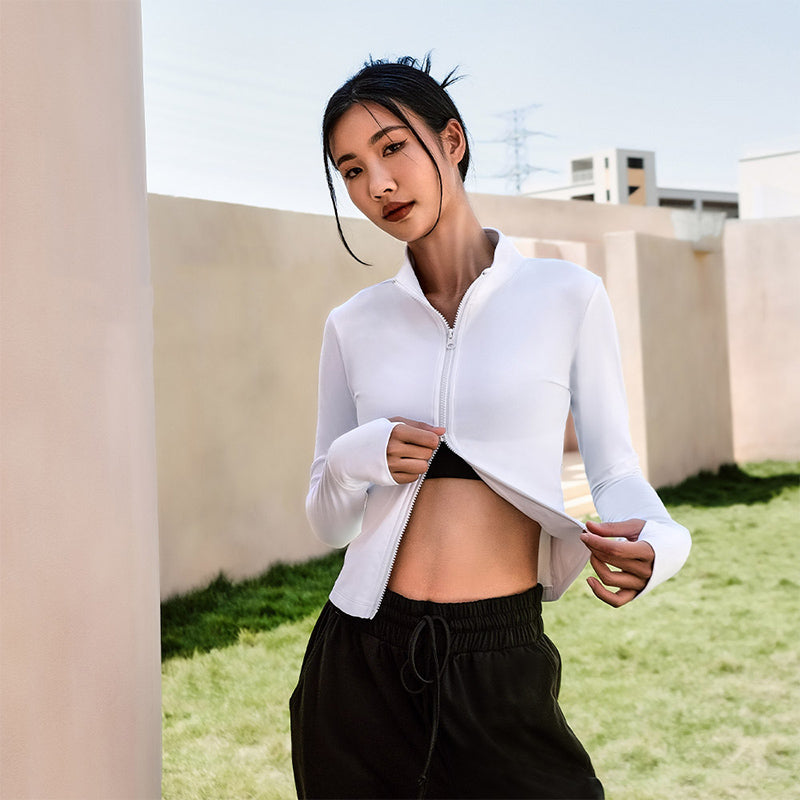 La Nikar stand-up sports jacket with collar