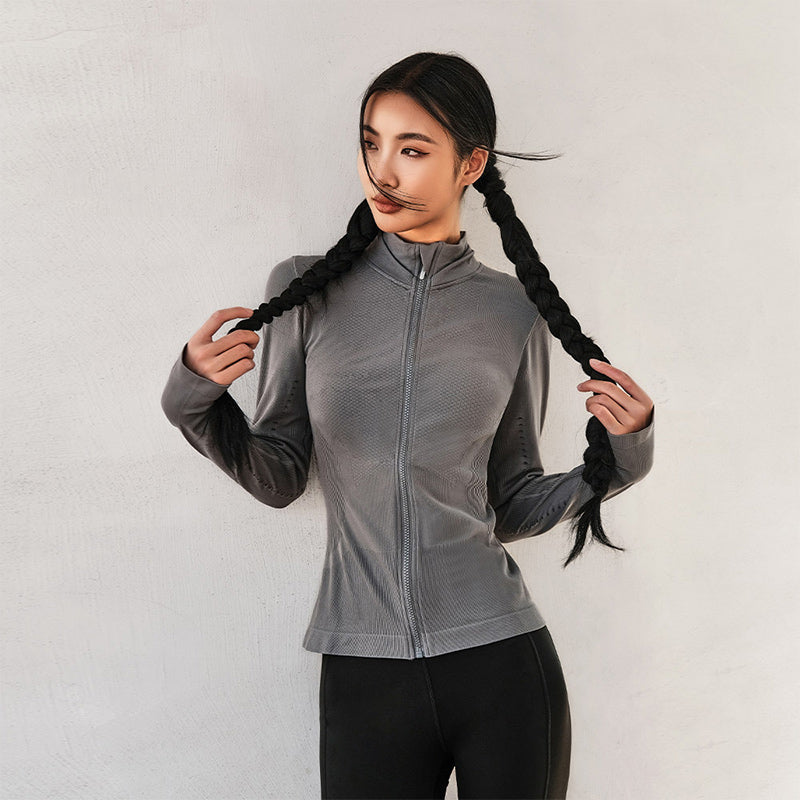 LaNikar Long Sleeve Top, Slim Fit Sport Coat