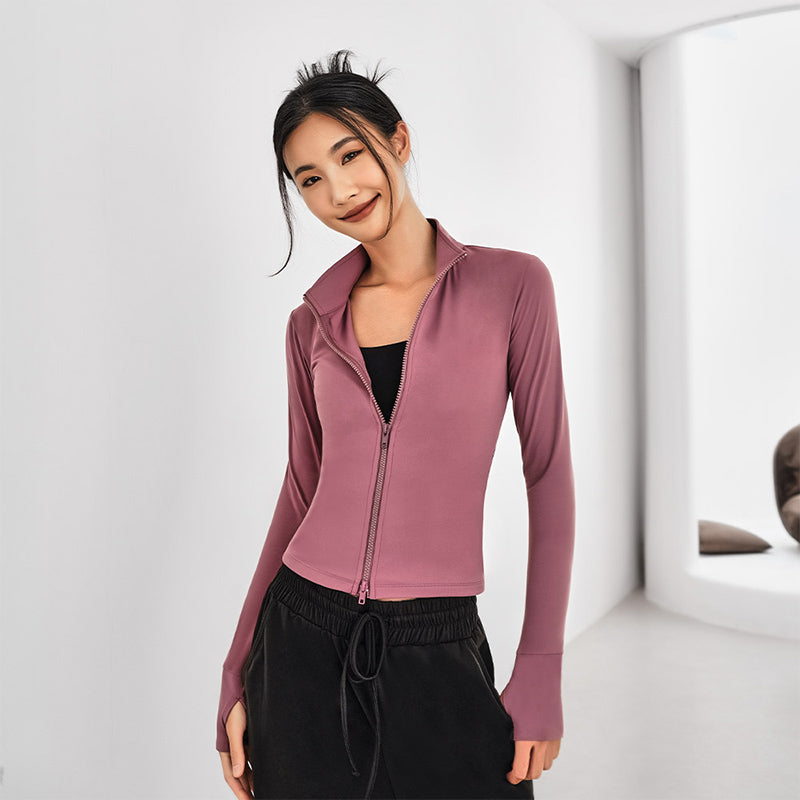 La Nikar stand-up sports jacket with collar