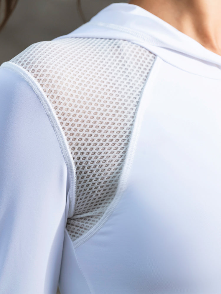 S0200 Air Flow Hooded L/S Sports Top