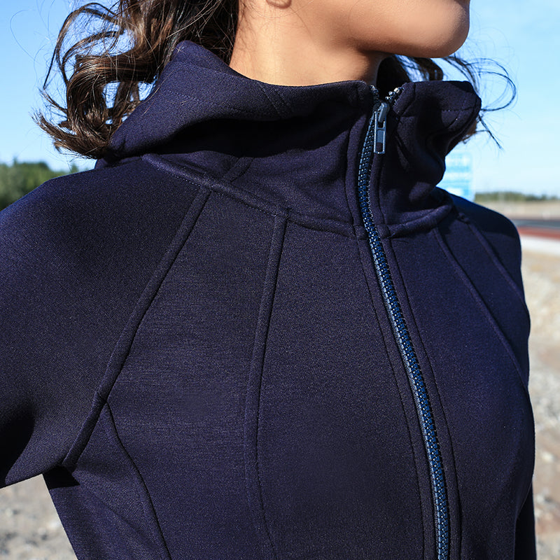 S0164 High Society Hooded Sports Jacket