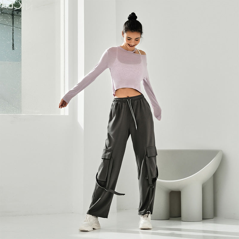La Nikar loose fitting and slim work pants