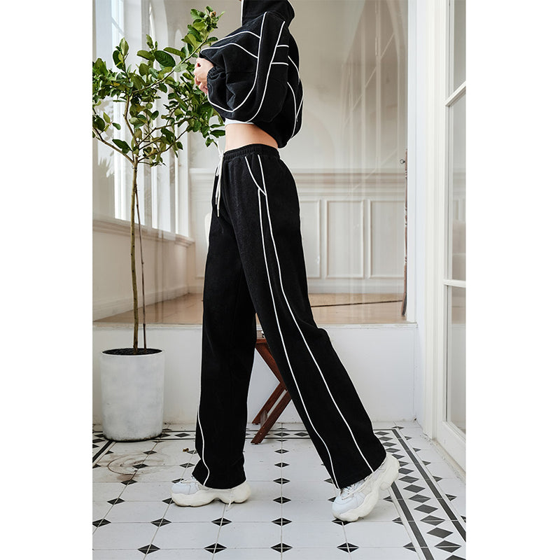 La Nikar 2022 New - Fall And Winter Loose Drape Straight Pants