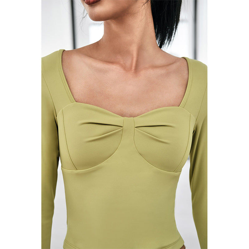 La Nikar Lycra thin long-sleeved yoga clothes